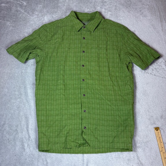 5.11 Tactical Series Other - 5.11 Tactical Shirts Mens Large Button Down Plaid Grid Green Outdoor Utility‎